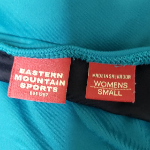 EASTERN MOUNTAIN TEAL SPORTS DRESS - SIZE SMALL - Picture 8 of 9